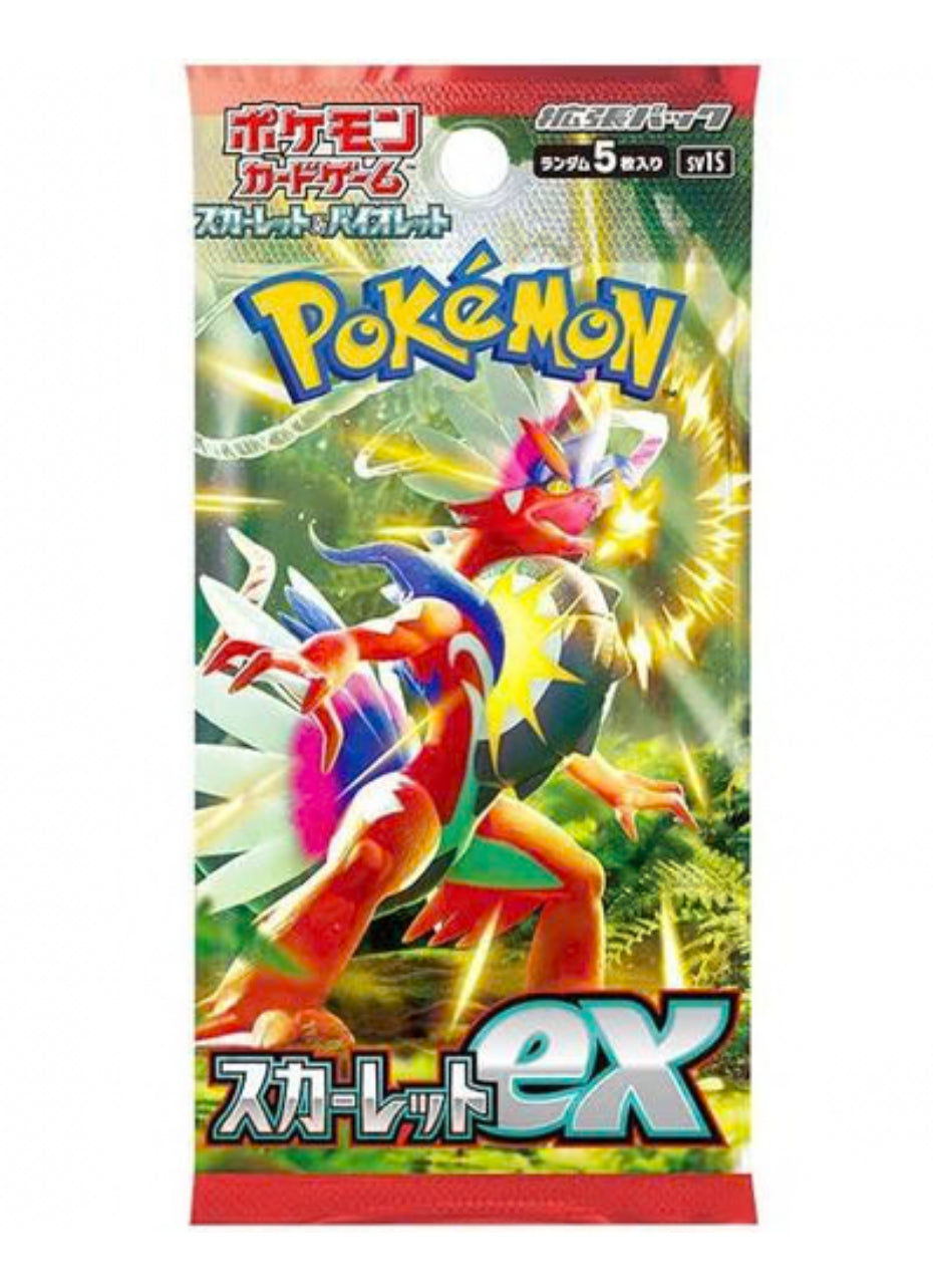 Scarlet Ex Booster Pack (Jap)