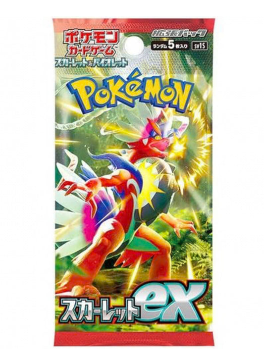 Scarlet Ex Booster Pack (Jap)